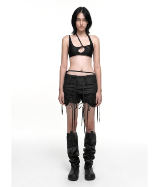 パンツ NACHE STRAP SHIRRING SHORTS NACHE/ナチェ/STRAP SHIRRING SHORTS 【公式通販】