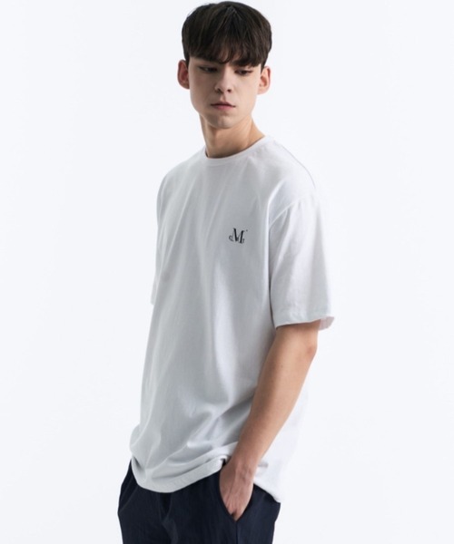 ALAND（エーランド）の「【UNISEX】MUCENT／ラウンドロゴT（Tシャツ/カットソー・レディース・オリーブ/ブラック/ピンク/ホワイト・MEDIUM/LARGE）」の10枚目の写真