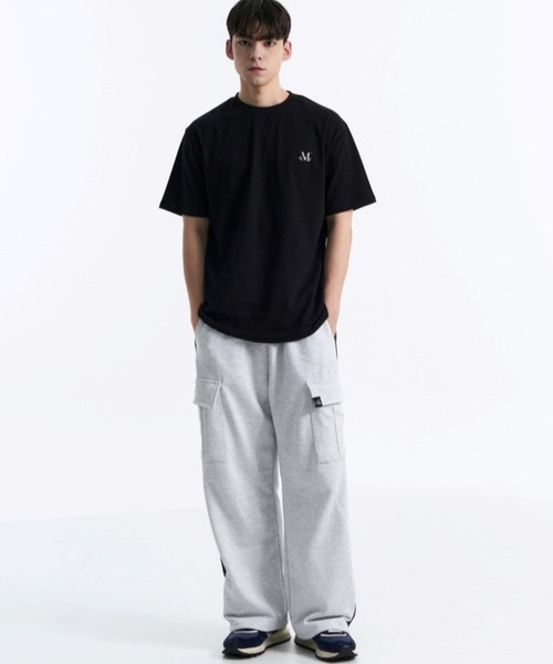 ALAND（エーランド）の「【UNISEX】MUCENT／ラウンドロゴT（Tシャツ/カットソー・レディース・オリーブ/ブラック/ピンク/ホワイト・MEDIUM/LARGE）」の12枚目の写真