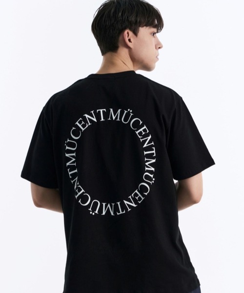 ALAND（エーランド）の「【UNISEX】MUCENT／ラウンドロゴT（Tシャツ/カットソー・レディース・オリーブ/ブラック/ピンク/ホワイト・MEDIUM/LARGE）」の16枚目の写真