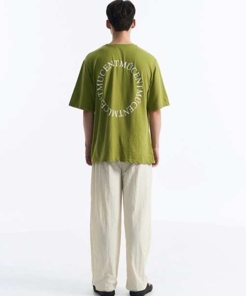 ALAND（エーランド）の「【UNISEX】MUCENT／ラウンドロゴT（Tシャツ/カットソー・レディース・オリーブ/ブラック/ピンク/ホワイト・MEDIUM/LARGE）」の19枚目の写真