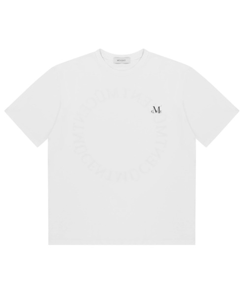 ALAND（エーランド）の「【UNISEX】MUCENT／ラウンドロゴT（Tシャツ/カットソー・レディース・オリーブ/ブラック/ピンク/ホワイト・MEDIUM/LARGE）」の22枚目の写真