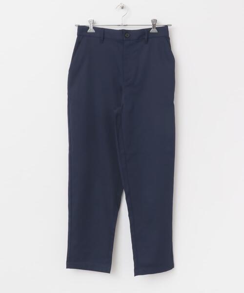 ITEMS URBANRESEARCH(アイテムズ アーバンリサーチ)の「『セットアップ対応』マシンウォッシャブルピケテーパードパンツ(その他パンツ・メンズ・ネイビー/カーキ/ブラック・MEDIUM/LARGE)」の7枚目の写真