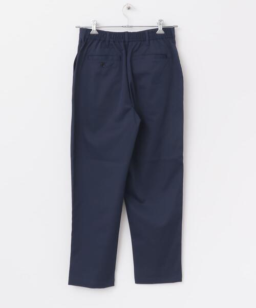 ITEMS URBANRESEARCH(アイテムズ アーバンリサーチ)の「『セットアップ対応』マシンウォッシャブルピケテーパードパンツ(その他パンツ・メンズ・ネイビー/カーキ/ブラック・MEDIUM/LARGE)」の9枚目の写真