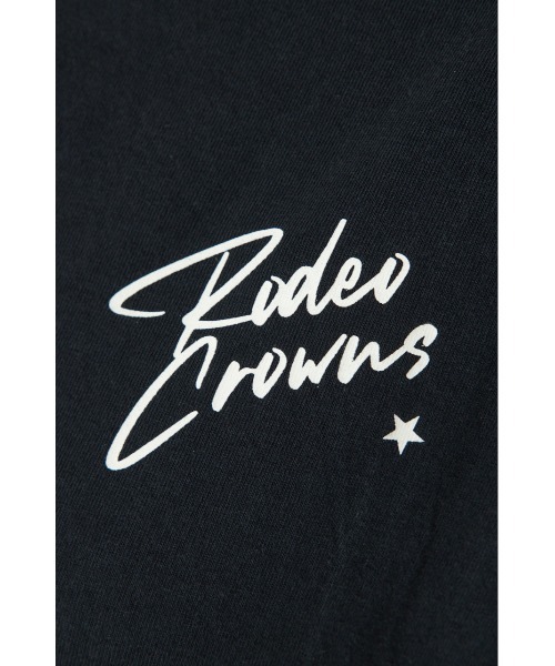 RODEO CROWNS WIDE BOWL（ロデオクラウンズワイドボウル）の「Cowboy バンダナ ロングスリーブTシャツ（Tシャツ/カットソー・レディース・ブラック/オフホワイト/サックスブルー/ライトピンク・FREE）」の16枚目の写真