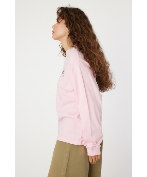 RODEO CROWNS WIDE BOWL（ロデオクラウンズワイドボウル）の「Cowboy バンダナ ロングスリーブTシャツ（Tシャツ/カットソー・レディース・ブラック/オフホワイト/サックスブルー/ライトピンク・FREE）」の13枚目の写真