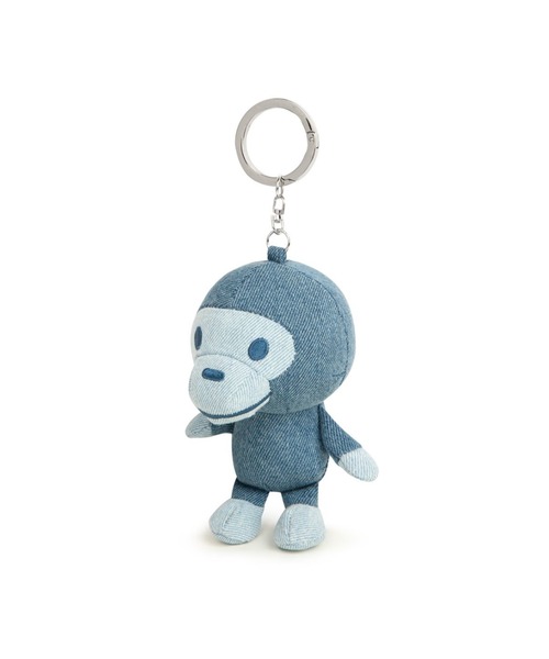 baby milo ぬいぐるみ　キーホルダー A BATHING APE BABY MILO PLUSH DOLL KEYCHAIN H4.9'×W2.7