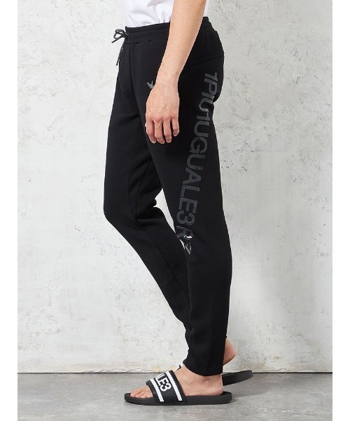 1piu1uguale3 RELAX（ウノピュウノウグァーレトレリラックス）の「【1PIU1UGUALE3 RELAX】TRAINING スウェットパンツ 通年（ウノ ピゥ ウノ ウグァーレ トレ）（スウェットパンツ・メンズ・ブラック/グレー・LL/M/L）」の4枚目の写真