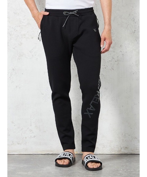 1piu1uguale3 RELAX（ウノピュウノウグァーレトレリラックス）の「【1PIU1UGUALE3 RELAX】TRAINING スウェットパンツ 通年（ウノ ピゥ ウノ ウグァーレ トレ）（スウェットパンツ・メンズ・ブラック/グレー・LL/M/L）」の3枚目の写真