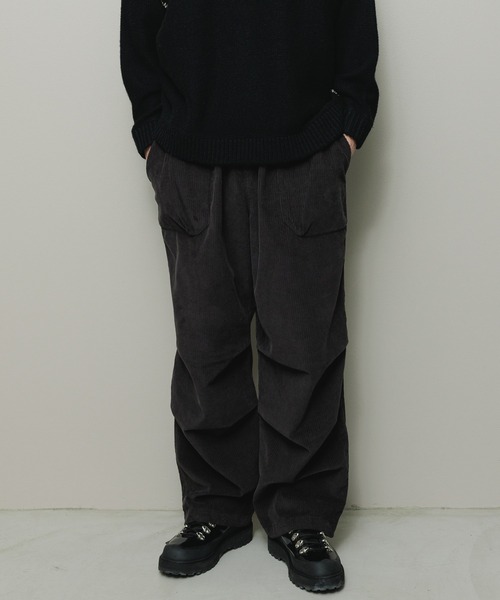 CORD WIDE MOUNTAIN PANT（その他パンツ）｜BAL（バル）のファッション