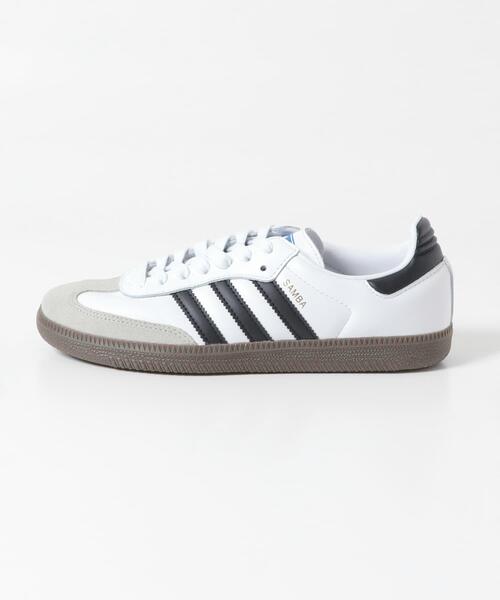 adidas(アディダス)の「adidas SAMBA OG(スニーカー・メンズ・ホワイト/ブラック・28.5/28/27.5/26.5/26/27)」の3枚目の写真
