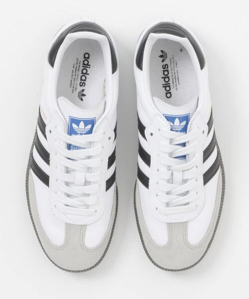 adidas(アディダス)の「adidas SAMBA OG(スニーカー・メンズ・ホワイト/ブラック・28.5/28/27.5/26.5/26/27)」の4枚目の写真