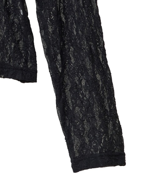 ESCAR（エスカー）の「■ESCAR レースロンTEE（Tシャツ/カットソー・レディース・ブラック・FREE）」の10枚目の写真