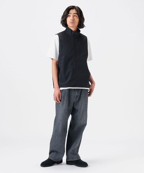 B:MING by BEAMS（ビーミングバイビームス）の「ライトナイロン ベスト（ベスト・メンズ・グリーン系その他/ブラック・S/M/L）」の4枚目の写真