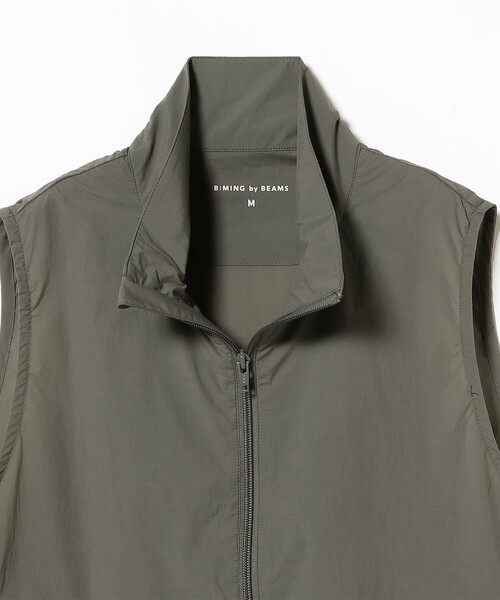 B:MING by BEAMS（ビーミングバイビームス）の「ライトナイロン ベスト（ベスト・メンズ・グリーン系その他/ブラック・S/M/L）」の15枚目の写真