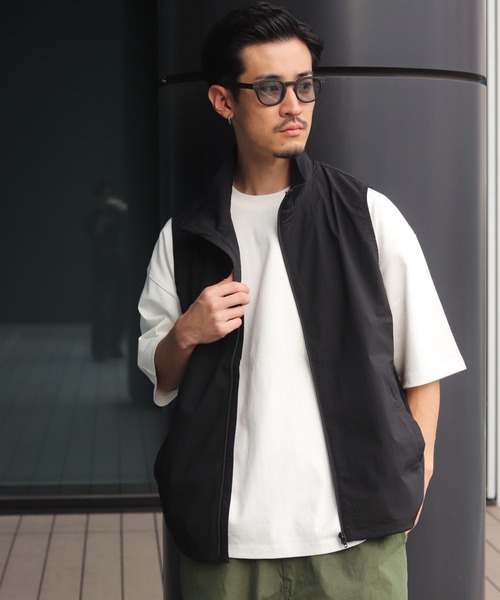 B:MING by BEAMS（ビーミングバイビームス）の「ライトナイロン ベスト（ベスト・メンズ・グリーン系その他/ブラック・S/M/L）」の21枚目の写真
