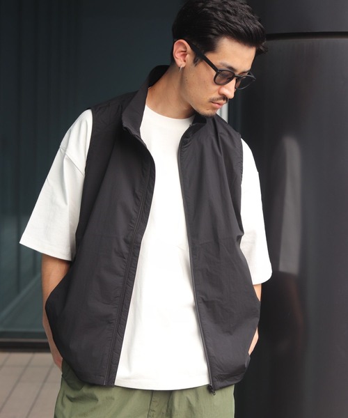 B:MING by BEAMS（ビーミングバイビームス）の「ライトナイロン ベスト（ベスト・メンズ・グリーン系その他/ブラック・S/M/L）」の22枚目の写真