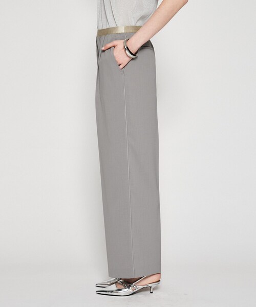 cloenc（クロエンス）の「【セットアップ／マシンウォッシュ】イージーワイドパンツ（その他パンツ・レディース・グレー/チャコールグレー/ナチュラル・01/02/03）」の14枚目の写真