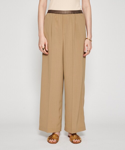 cloenc（クロエンス）の「【セットアップ／マシンウォッシュ】イージーワイドパンツ（その他パンツ・レディース・グレー/チャコールグレー/ナチュラル・01/02/03）」の4枚目の写真