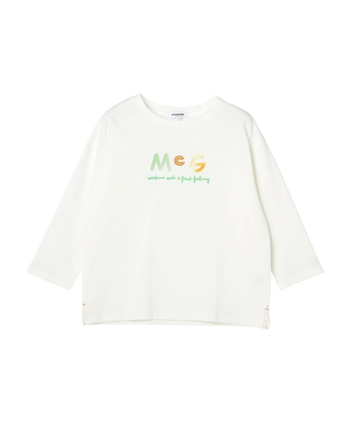 McGREGOR（マックレガー）の「プリント＆刺繍Tシャツ（Tシャツ/カットソー・レディース・アイボリー/ライム・L/M）」の10枚目の写真