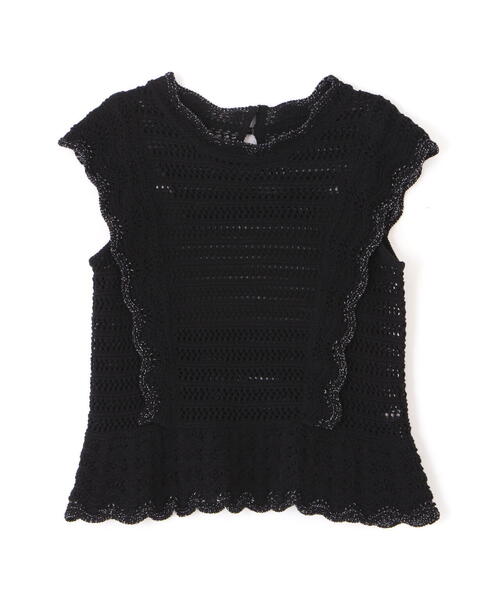 PROPORTION BODY DRESSING(プロポーションボディドレッシング)の「クロッシェニットset up / 1215140402(ワンピース・レディース・ホワイト系その他/ブラック・SMALL/MEDIUM/P/S)」の22枚目の写真