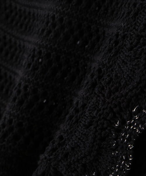 PROPORTION BODY DRESSING(プロポーションボディドレッシング)の「クロッシェニットset up / 1215140402(ワンピース・レディース・ホワイト系その他/ブラック・SMALL/MEDIUM/P/S)」の20枚目の写真