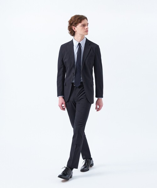 MACKINTOSH PHILOSOPHY（ﾏｯｷﾝﾄｯｼｭ ﾌｨﾛｿﾌｨｰ）の「【WEB&一部店舗】強撚トロピカル ジャケット（テーラードジャケット・メンズ・ダークネイビー/チャコールグレー/ブラック・36/38/40/42）」の6枚目の写真