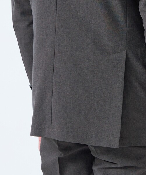 MACKINTOSH PHILOSOPHY（ﾏｯｷﾝﾄｯｼｭ ﾌｨﾛｿﾌｨｰ）の「【WEB&一部店舗】強撚トロピカル ジャケット（テーラードジャケット・メンズ・ダークネイビー/チャコールグレー/ブラック・36/38/40/42）」の12枚目の写真