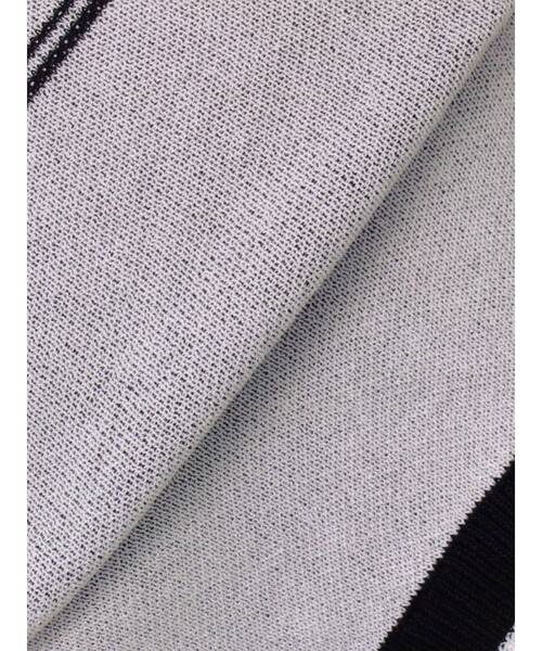 GYDA(ジェイダ)の「GD POSH FADITALハーフスリーブニットトップス(ニット/セーター・レディース・オフホワイト/ブラック/スカイブルー・FREE)」の16枚目の写真