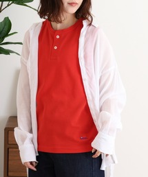 タンクトップ（レッド/赤色系・ブランドロゴ）ファッション通販