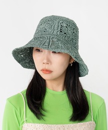 CONTROL FREAK | CONTROL FREAK / CTFK(コントロールフリーク) ペーパー柄編みバケットハット(ハット)