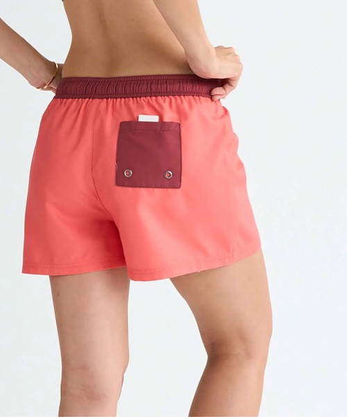 ROXY(ロキシー)の「MORNING CALM COLOR /ロキシーボードショーツ(水着)(水着・レディース・コーラル/イエロー・MEDIUM/SMALL/LARGE)」の8枚目の写真