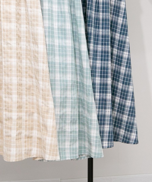 SOOR PLOOM チェック柄ワンピース 4yr/104cm pumpkin port ワンピース クレリック チェック柄 : ZOZOTOWN