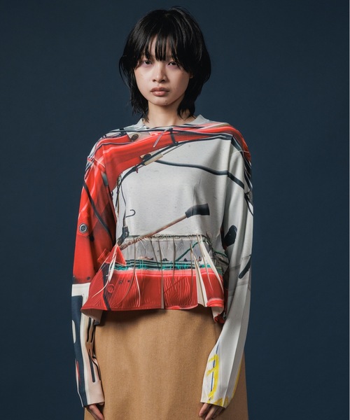 DIRECT PRINT RIB GATHER C/S
