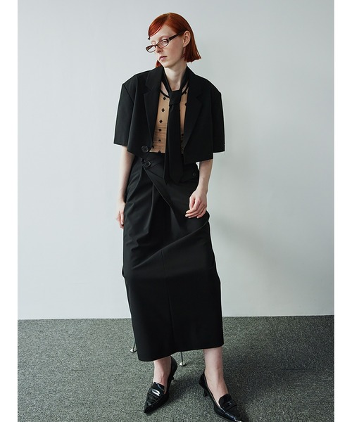 SORIN　TR Tropical Asymmetry Maxi Skirt SORIN（ソリン ）の「TR Tropical Asymmetry Maxi Skirt（スカート