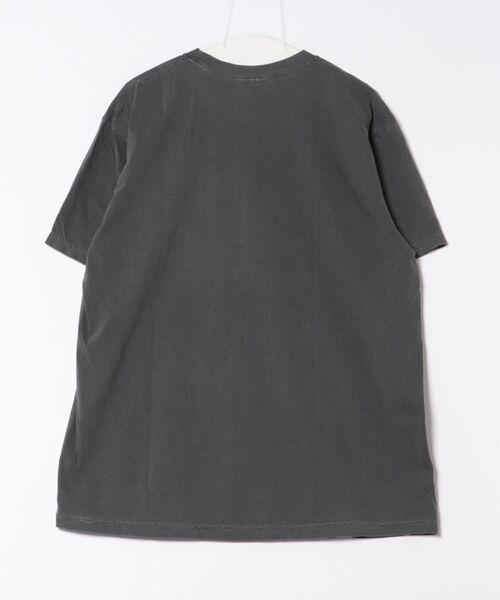 MODISH GAZE(モディシュガゼ)の「【MODISH GAZE】ピグメントアーチロゴTシャツ(BRAVERY)(Tシャツ/カットソー・レディース・バーガンディー/アイボリー/スミクロ・LARGE/MEDIUM)」の13枚目の写真