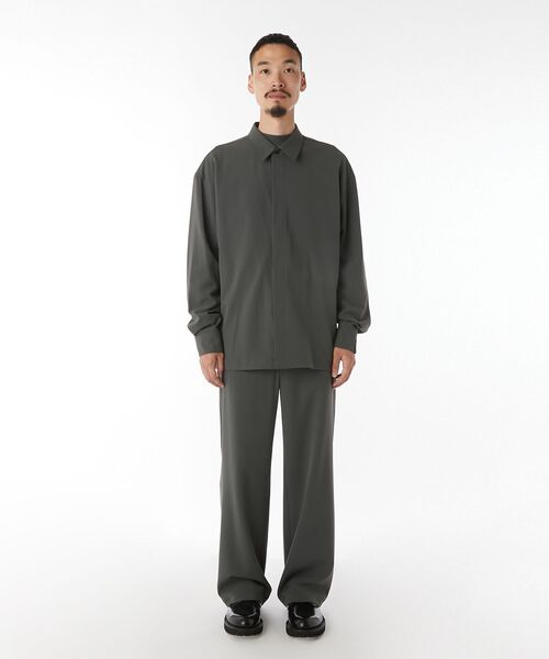 N.HOOLYWOOD COMPILE モスグレー セットアップ MOCK NECK LONG SLEEVE N.HOOLYWOOD COMPILE│N-HOOLYWOOD.COM