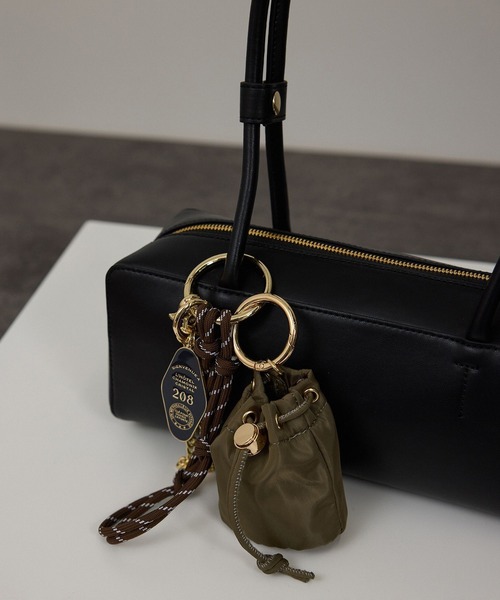 パラコードマルチチャーム［巾着ポーチ］（キーホルダー）｜SALON adam