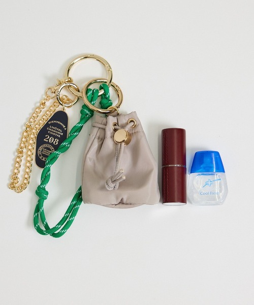 パラコードマルチチャーム［巾着ポーチ］（キーホルダー）｜SALON adam