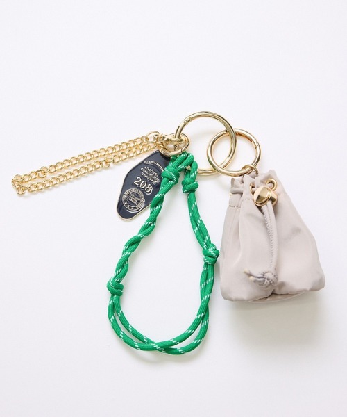 パラコードマルチチャーム［巾着ポーチ］（キーホルダー）｜SALON adam
