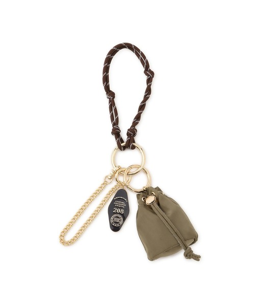 パラコードマルチチャーム［巾着ポーチ］（キーホルダー）｜SALON adam