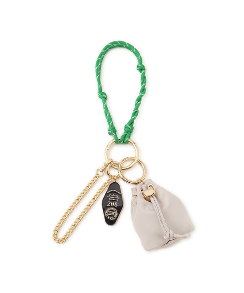 パラコードマルチチャーム［巾着ポーチ］（キーホルダー）｜SALON adam