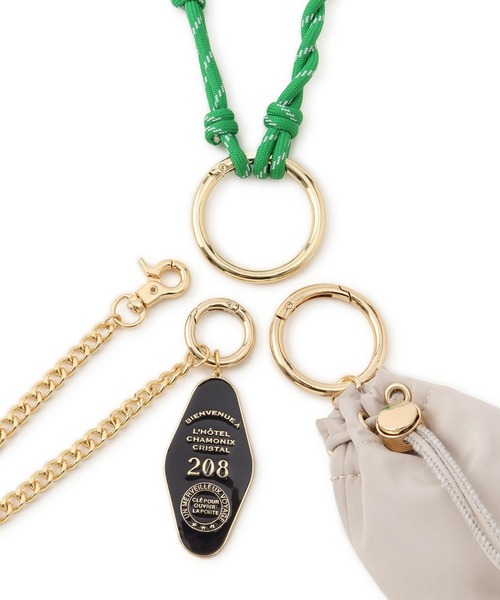 パラコードマルチチャーム［巾着ポーチ］（キーホルダー）｜SALON adam