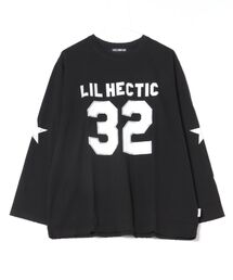 z】【HOLLYWOOD MADE】UNDER 9 BORDER ロンT（Tシャツ