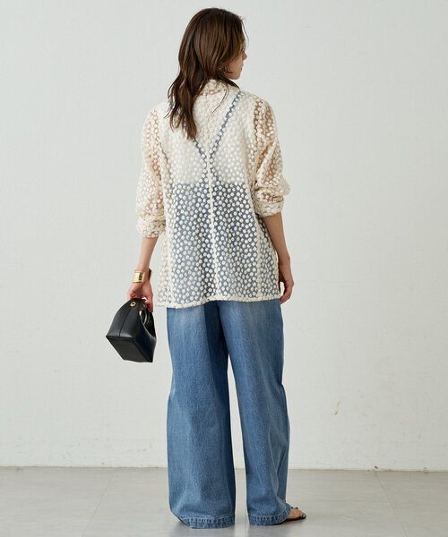 20周年限定】フラワーレースジャケット | LOUNGEDRESS(ラウンジ