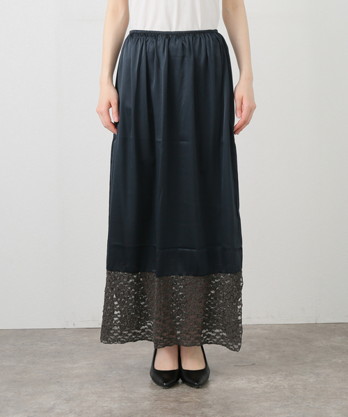 スカート baserange sheer linen skirt BASERANGE スカート ROUTE SKIRT : ZOZOTOWN Yahoo!店 - 通販