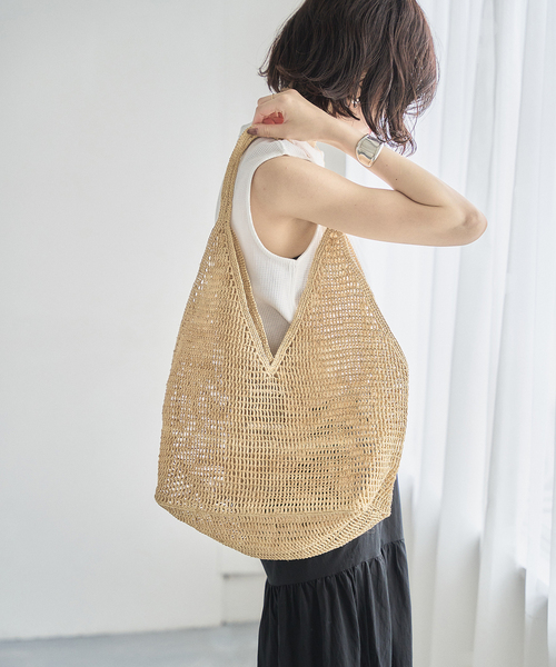 MADE IN MADA（メイドインマダ）の「MADE IN MADA/メイドインマダ OMBINISOA（トートバッグ・レディース・ベージュ・FREE）」の10枚目の写真