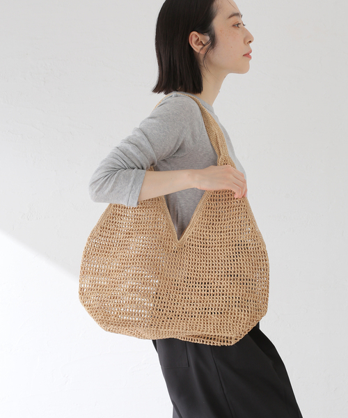 MADE IN MADA（メイドインマダ）の「MADE IN MADA/メイドインマダ OMBINISOA（トートバッグ・レディース・ベージュ・FREE）」の11枚目の写真