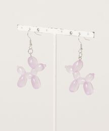 HIKA（ヒカ）の「【HIKA】ネオンバルーンドッグピアス（ピアス（両耳用））」