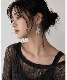 【HIKA】ネオンバルーンドッグピアス